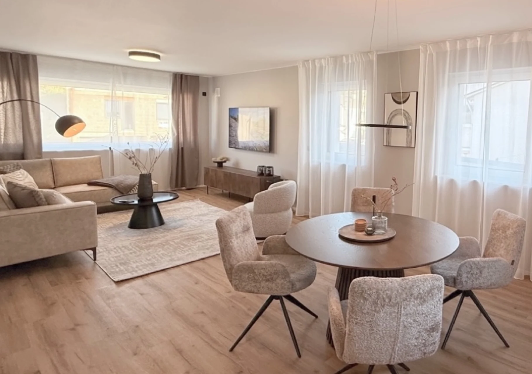 Ferienwohnung Die Eine für bis zu 4 Personen mit eigenem Garten und Terrasse im Saarland